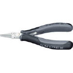 ＫＮＩＰＥＸ ＥＳＤ精密用プライヤー 平 115ｍｍ【3512-115ESD】(ペンチ・ニッパ・精密プライヤー)【送料無料】