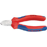 ＫＮＩＰＥＸ プラスチック用ニッパー 125ｍｍ【7202-125】(ペンチ・ニッパ・ニッパプラスチック用)【送料無料】