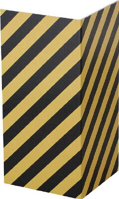 リス コーナーガード400Ｘ400Ｘ1200【CL8-400X400X1200ALL】(安全用品・標識・安全クッション)【送料無料】