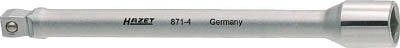 ＨＡＺＥＴ エクステンションバー（首振りタイプ） 差込角9．5ｍｍ 全長74ｍｍ【2528270】【送料無料】