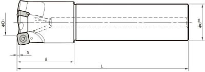 京セラ ミーリング用ホルダ【MFH40-S32-10-3T】(旋削・フライス加工工具・ホルダー)【送料無料】
