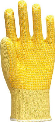 トワロン ケブラーＫ－300 あつ手スベリ止付（10双入） Ｌ【K-300-L】(作業手袋・耐切創手袋)【送料無料】