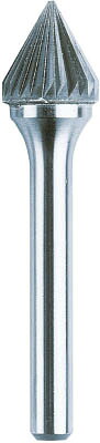 ＮＲＳ 超硬バー 軸径6（ｍｍ）60°Ｓカット【TCBT2960】(研削研磨用品・超硬バー)【送料無料】