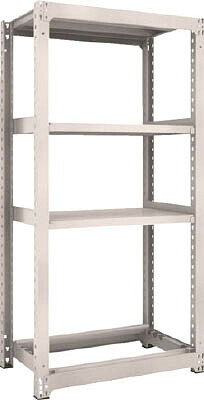 TRUSCO M3型中量棚 900X571XH1800 3段+タイヤ1段 M36363Y1【送料無料】