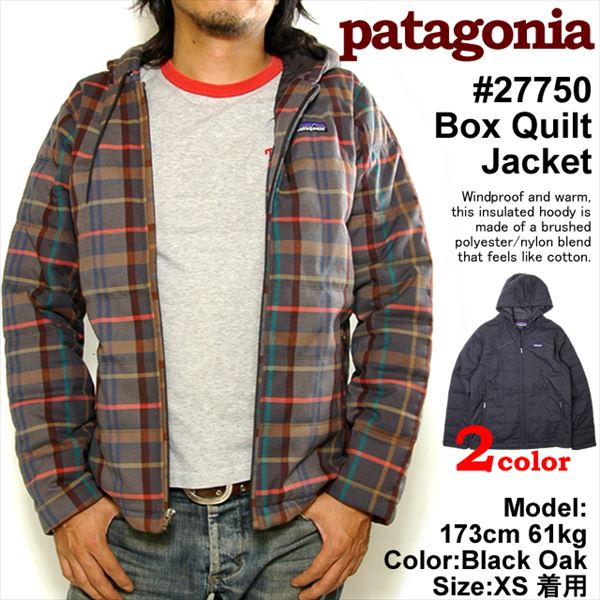 【楽天市場】【パタゴニア PATAGONIA】 【ダウンジャケット】 ボックスキルト ジャケット キルティングジャケット BOX QUILT