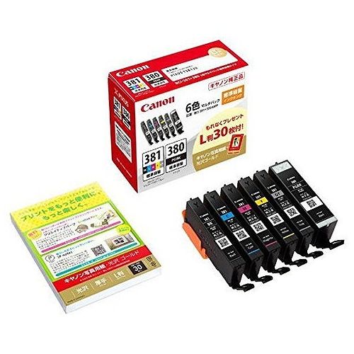 キヤノン インクタンク BCI-381+380/6MP BCI-381+380/【送料無料】｜リコメン堂生活館