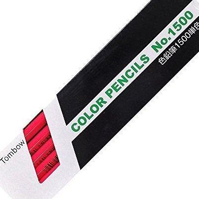 【単品10個セット】 トンボ 色鉛筆1500-27ウスベニ 文具 文房具 まとめ買い お買い得セット【送料無料】