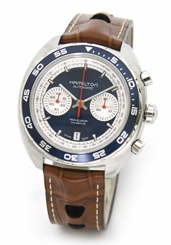 楽天市場 ハミルトン Hamilton 世界限定12本 パンユーロ クロノマチック誕生40周年記念モデル H 送料無料 リコメン堂生活館