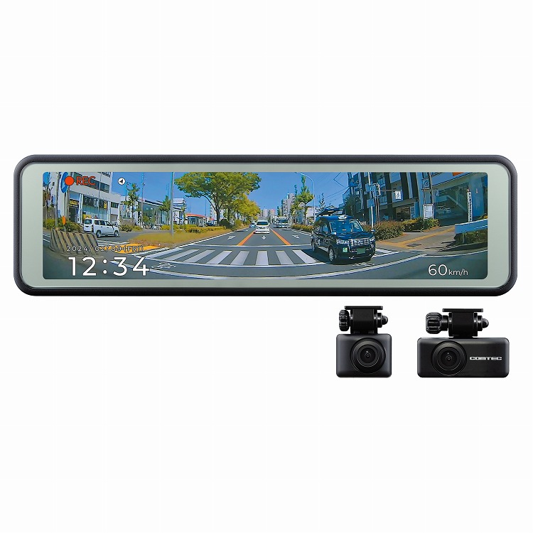 COMTEC ZDR048 ドライブレコーダー　駐車監視直接配線コード付き 楽天市場】【早秋のﾄﾞｰﾝ!と全品超ﾄｸ祭】ZDR048 コムテック