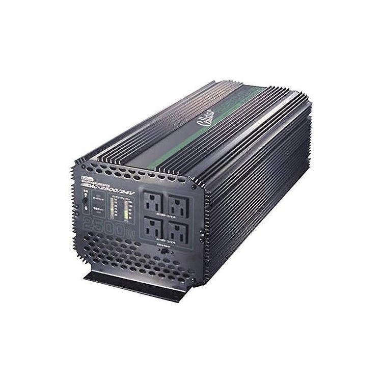 セルスター 大容量インバーターDAC.Proシリーズ 矩形波 DC24V→AC100V 最大出力2500W DAC-2500/24V【送料無料】