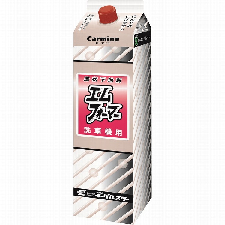 【ケース販売】 エムケー精工 純正 フォーミングパック対応品・スプレー洗車機用フォーム剤 イーグルスター エムフォーマー 2L(紙パック)x8本 31509【送料無料】