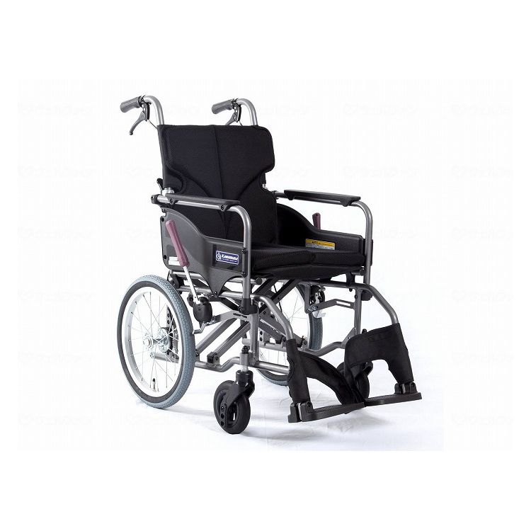 カワムラサイクル モダンAstyle 背折れ介助用 KMD-A16-40-SH No.68黒メッシュ(ポリエステル) 座幅40-前座47cm 車いす 車椅子 車イス キャリー 車 移動 介護 補助(代引不可)【送料無料】|リコメン堂生活館