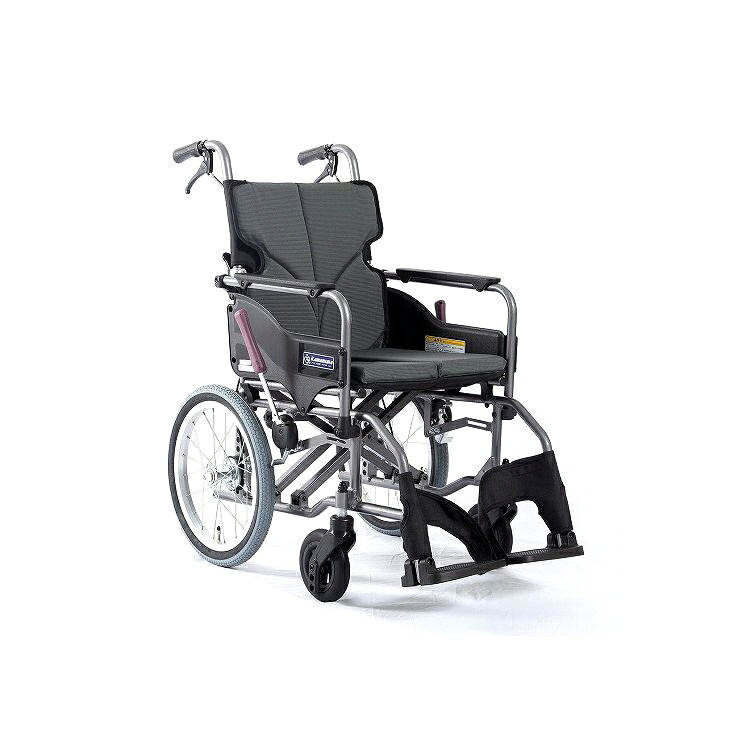 カワムラサイクル モダンAstyle 背折れ介助用 KMD-A16-40-SH チャコールグレー(NO.82) 座幅40-前座47cm 車いす 車椅子 車イス キャリー 車 移動 介護 補助(代引不可)【送料無料】|リコメン堂生活館