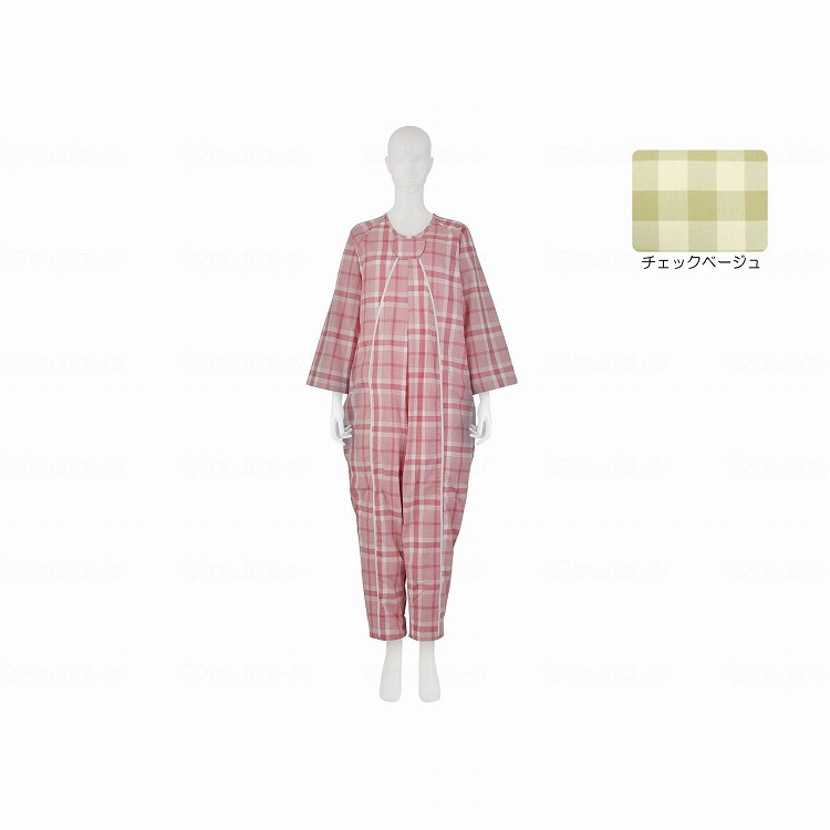 竹虎 フドーねまきA 厚手 チェックベージュ S 920558_2235_S(代引不可)【送料無料】 8,733円