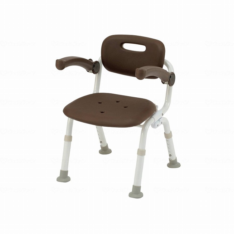 パナソニックエイジフリー シャワーチェア [ユクリア] コンパクト SPおりたたみN モカブラウン(代引不可)【送料無料】