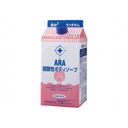 フェニックス アラ 弱酸性ボディソープ 1L詰替用 ケース 00091168(代引不可)【送料無料】