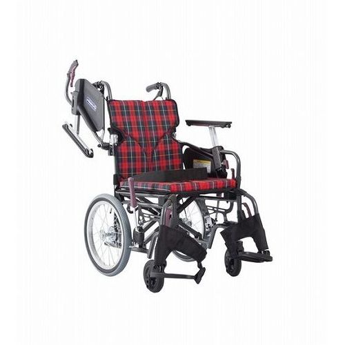 カワムラサイクル モダンCstyle 介助用 16インチ中・高床/赤チェック(A10)/座幅38-前座47cm 赤チェック(A10) 座幅38-前座47cm KMD-C16-38-SH 503339_1848_11508(代引不可)【送料無料】|リコメン堂生活館