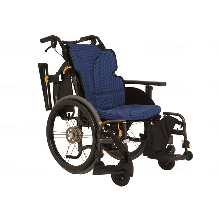 松永製作所 グレイスコア・ミニモ 自走(低床) GRC-50B/M-12(紺)/座幅40-前座35cm GRC-50B M-12(紺) 座幅40-前座35cm(代引不可)【送料無料】