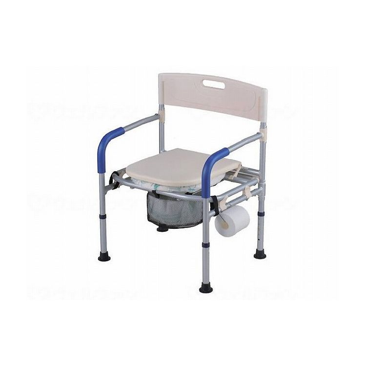 【法人限定】イーストアイ ポータブルトイレすま~いるワイドタイプ/-/- 1台 526838 - -(代引不可)【送料無料】