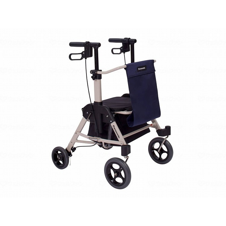 パナソニックエイジフリー くらしサポート歩行車スムーディ(買物用)スリム/ネイビー/- ネイビー PN-L70102 471853_480_-(代引不可)【送料無料】