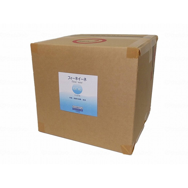 【法人限定】20L フィーネ薬品株式会社 フィーネイーネ消毒液 バックインボックス/ケース/20L ケース 20L 127-715108-00 106101_1008_11467(代引不可)【送料無料】