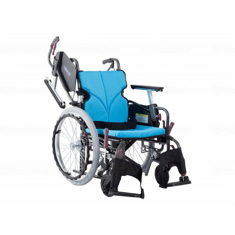 カワムラサイクル モダンCstyle 自走用 20インチ低床/ライトブルー(NO.83)/座幅38-前座38cm(代引不可)【送料無料】|リコメン堂生活館