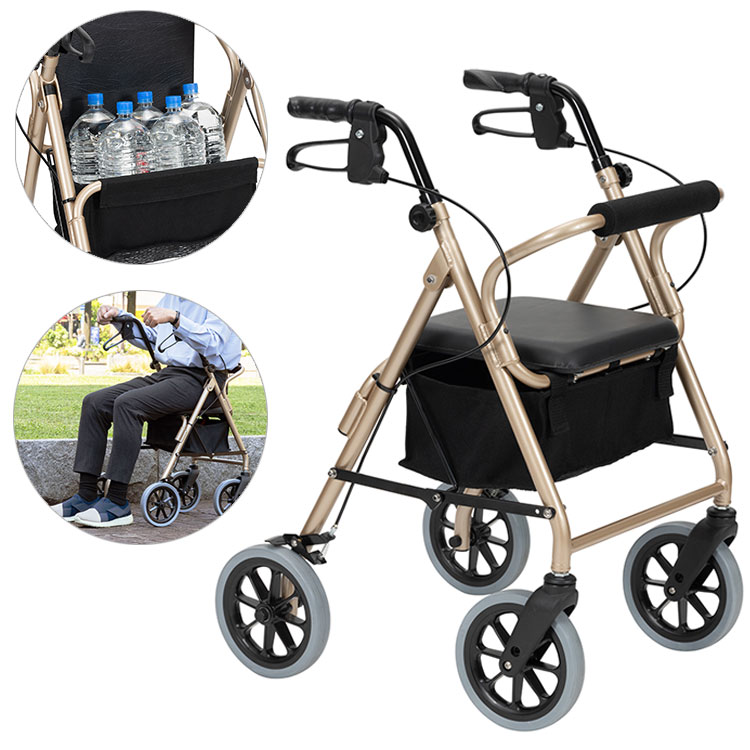 竹虎 歩行車ハッピー3/カシミヤベージュメタリック/- カシミヤベージュメタリック 117091 920633_12269_-(代引不可)【送料無料】