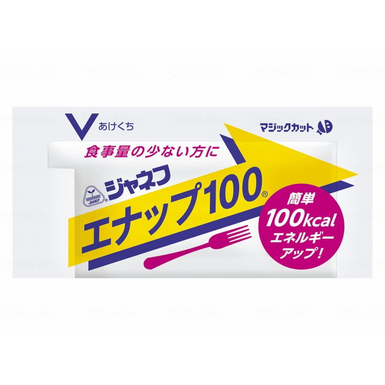キユーピー ジャネフ エナップ100/ケース/16gX40X8(代引不可)【送料無料】｜リコメン堂生活館