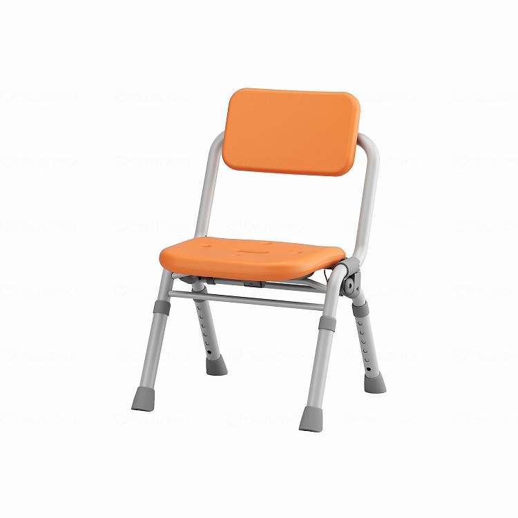 パナソニックエイジフリー シャワーチェア [ユクリアAir] コンパクトワンタッチ/オレンジ/-(代引不可)【送料無料】｜リコメン堂生活館