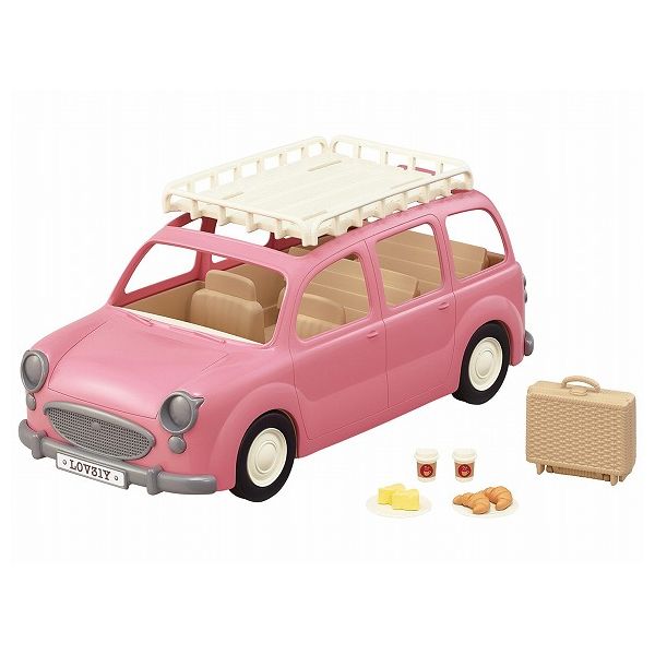 シルバニアファミリー V 06 いっぱい乗れるよ ピクニックワゴン 人形 車 自動車 楽しい エポック社 玩具 おもちゃ 国内外の人気