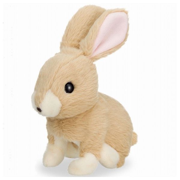 楽天市場】318317 おみみパタパタこうさぎミミィ ぬいぐるみ 人形 3才