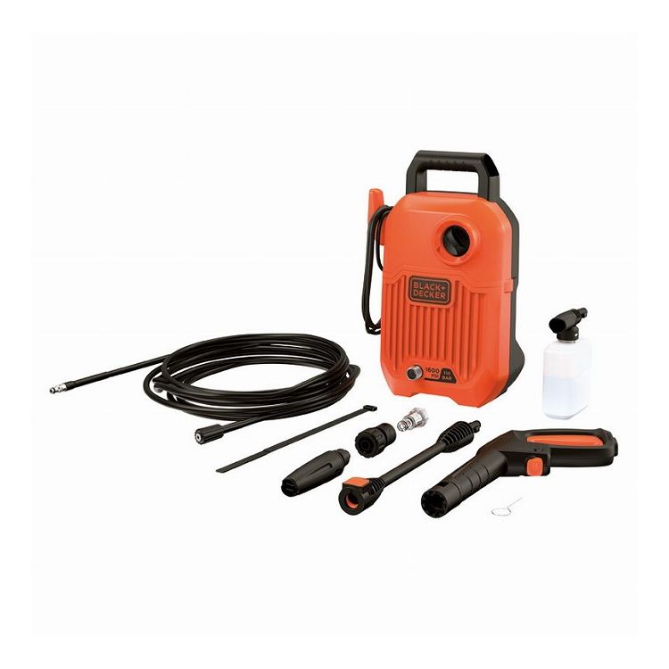 楽天市場】BLACK+DECKER スリム高圧洗浄機 BEPW1600(代引不可