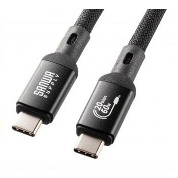 サンワサプライ USB20Gbps Type-Cケーブル(PD60W・3m) KU-20GCCP6030(代引不可)【送料無料】