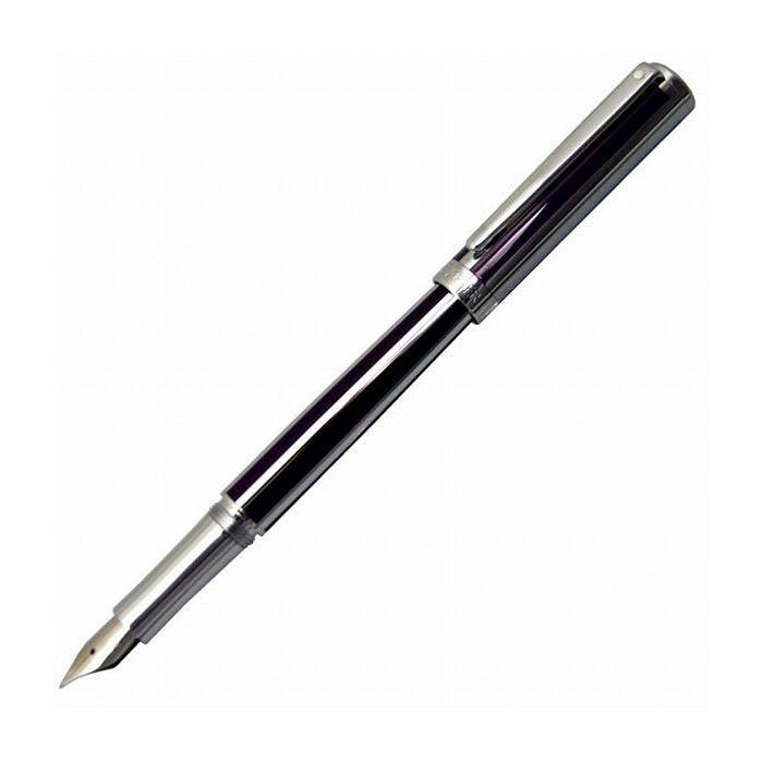 SHEAFFER シェーファー インテンシティ バイオレットストライプ 万年筆 ペン先 F 細字 おしゃれ プレゼント 贈り物 祝い品【送料無料】｜リコメン堂生活館