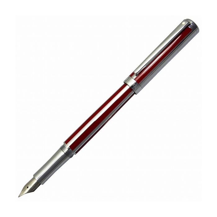SHEAFFER シェーファー インテンシティ レッドストライプ 万年筆 ペン先 F 細字 おしゃれ プレゼント 贈り物 祝い品【送料無料】｜リコメン堂生活館 7,700円