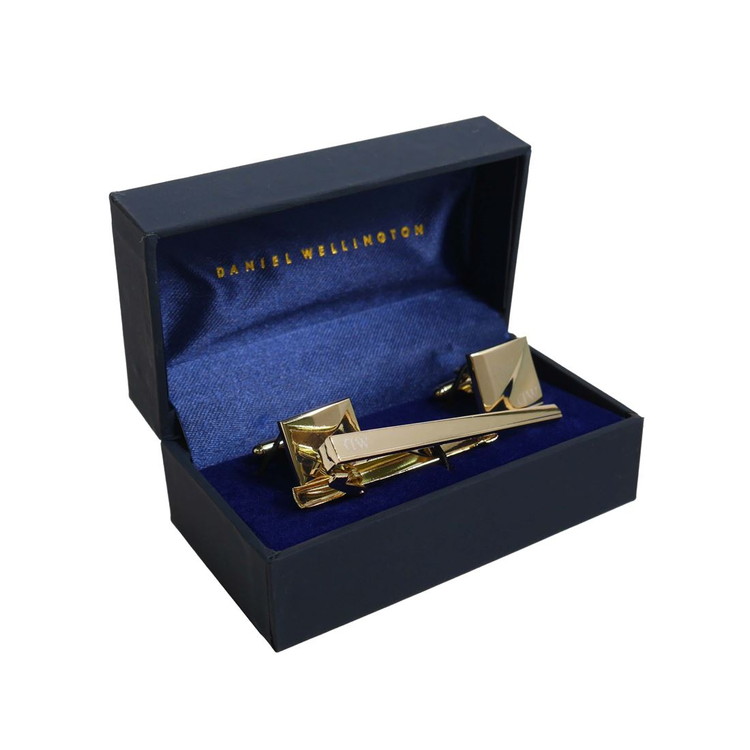 ダニエルウェリントン タイバー&カフス 2点セット Daniel Wellington DW02800025(代引不可)【送料無料】