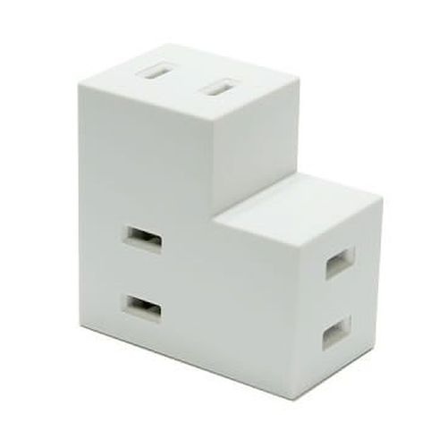 楽天市場】YAZAWA(ヤザワ) 耐トラ付Lタップ 3個口 白 Y02FSU300WH