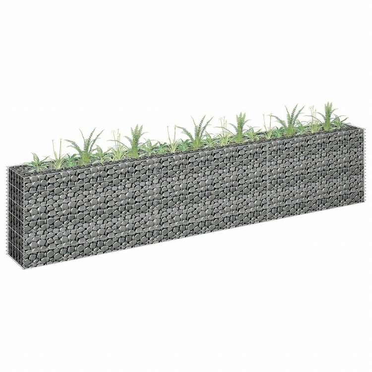 vidaXL カビオン レイズドベッド 亜鉛メッキ鋼製 270x30x60cmホーム&ガーデン 芝&ガーデン ガーデニング 鉢植え・プランター(代引不可)
