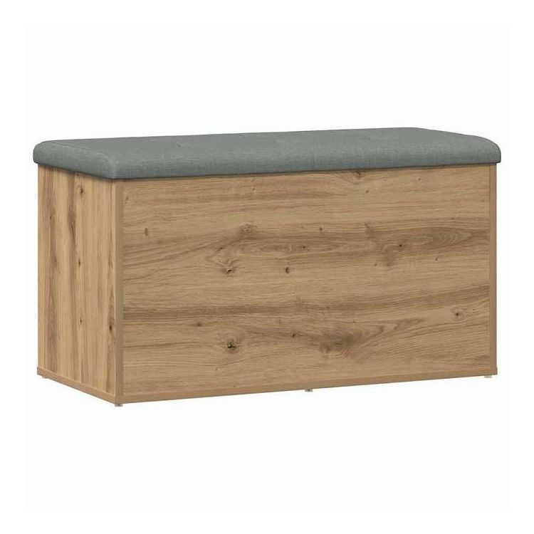 vidaXL 収納ベンチ アーティザンオーク 82x42x45 cm エンジニアードウッド 家具 ベンチ 倉庫・通路用ベンチ(代引不可)【送料無料】