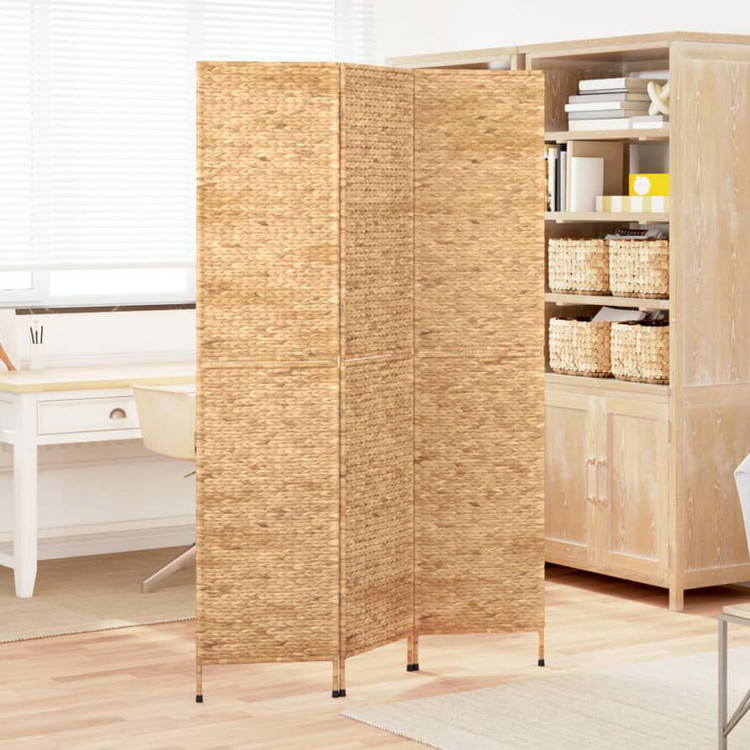 vidaXL 間仕切り 3枚パネル 122x180 cm ホテイアオイ家具間仕切り(代引不可)