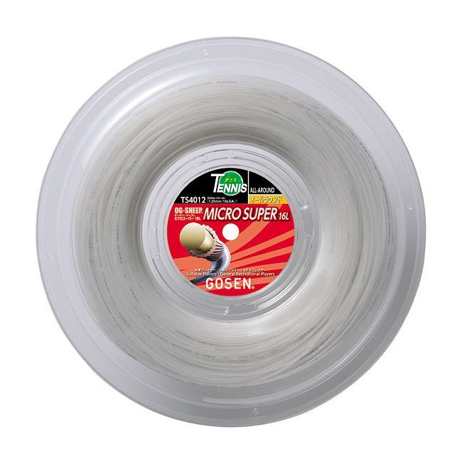 GOSEN(ゴーセン) ミクロ2 16L 220MロールW TS4132W【送料無料】 楽天市場】ゴーセン GOSEN ミクロ2 16L ロール 220m ロール販売 MICRO