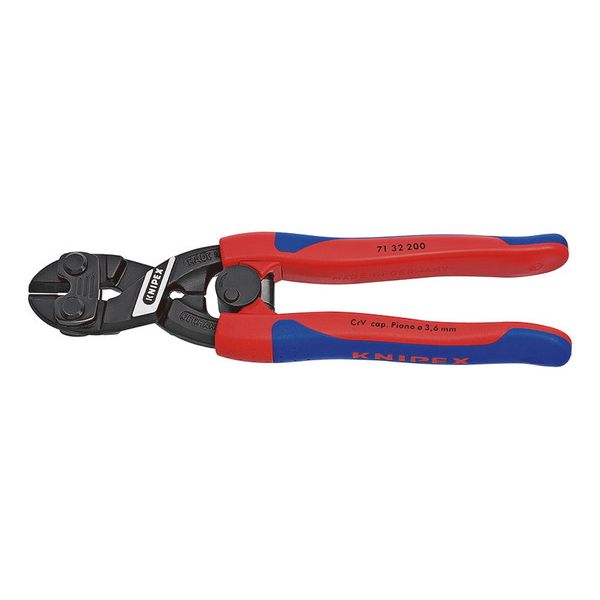 KNIPEX(クニペックス) 7132-200 小型クリッパー リセスツキ(SB)【貨物輸送無料】(代引不可)