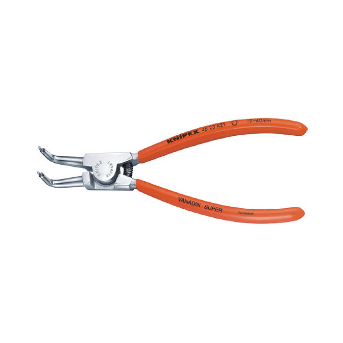 KNIPEX(クニペックス) 4623-A01 軸用スナップリングプライヤー 曲(代引不可)【送料無料】
