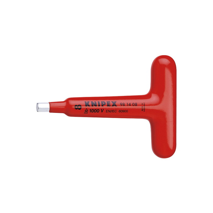 KNIPEX(クニペックス) 9814-05 絶縁T型六角棒レンチ 1000V(代引不可)【送料無料】