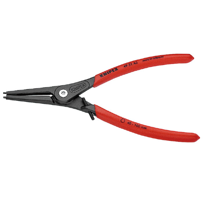 KNIPEX(クニペックス) 4931-A3 軸用精密スナップリングプライヤー 直(代引不可)【送料無料】 6,992円
