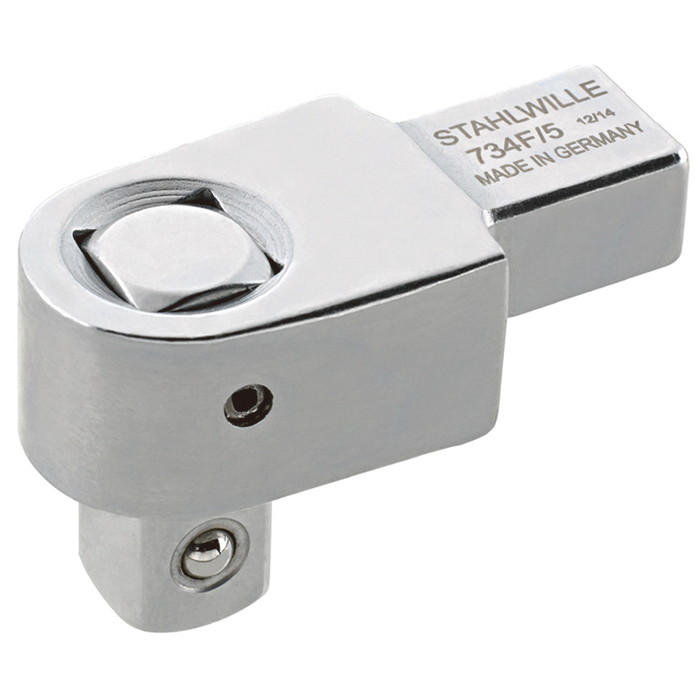 STAHLWILLE(スタビレー) 734F/5 トルクレンチ差替ヘッド(3/8固定)(58241005)(代引不可)【送料無料】