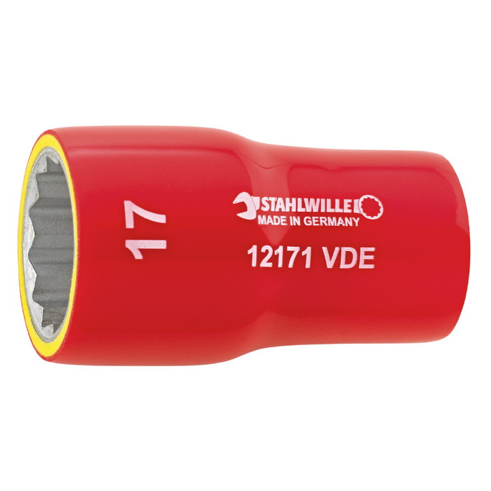 STAHLWILLE(スタビレー) 12171VDE-10 (3/8SQ)絶縁ソケット (02380010)(代引不可)【送料無料】