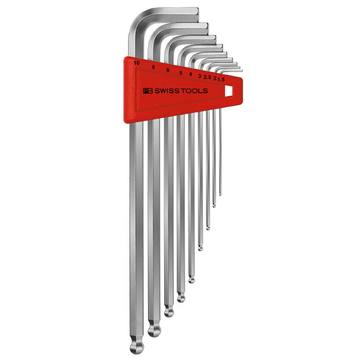 PB SWISS TOOLS PBスイス連邦 212LH-10 どんぶり鉢付ロング六角鍵仕掛ける(容器に並べる絶無(代引不可)【貨物輸送無料】