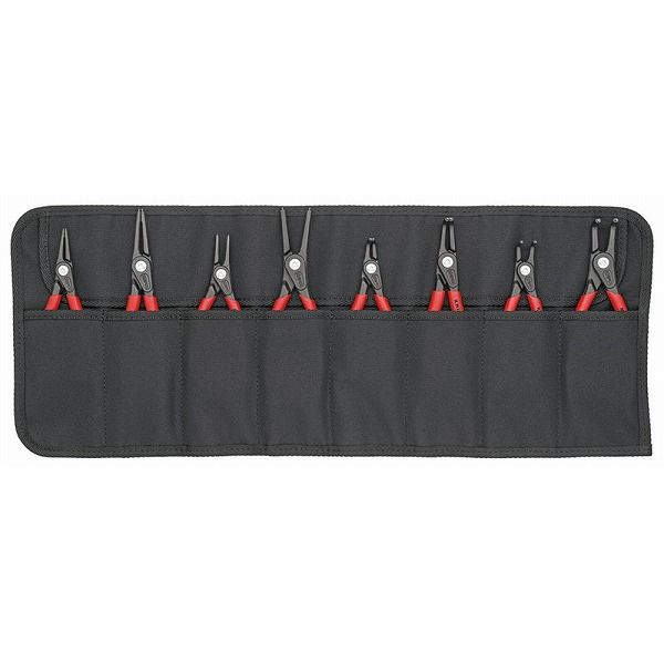 KNIPEX クニペックス 001958V02 精密スナップリングプライヤーセット【8本組】(代引不可)【送料無料】|リコメン堂ホームライフ館
