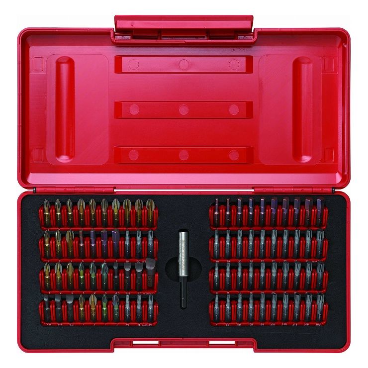 PB SWISS TOOLS ピービ―スイスツールズ 80本組 １番ウッドビット仕掛ける ボックス席入 C6-991(代引不可)【貨物輸送無料】